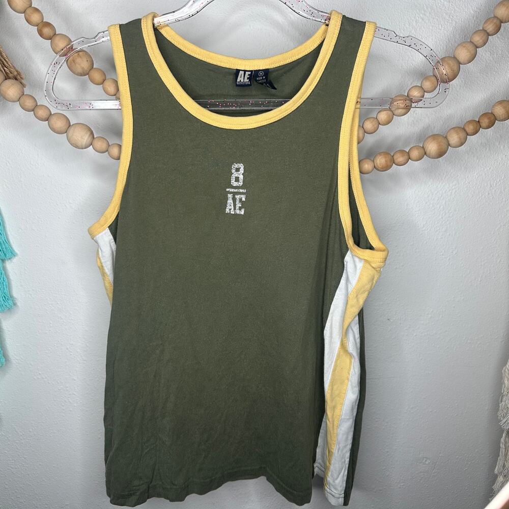 Vintage American Eagle Colorblock Y2K Tank